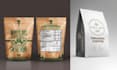 design premium coffee pouch, bags, labels, packaging  design sticker