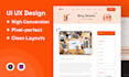 make wireframe, website graphics, website design figma