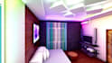 do 3d model and render your bedroom, bathroom, kitchen,