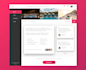 build website using javascript, HTML, CSS