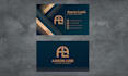 design luxury business card or visiting card