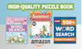 create word search puzzle book covers with interiors for kdp