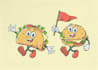 draw a retro cartoon character design for your