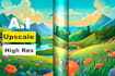 upscale low resolution images to high resolution in batch ai image enhancement