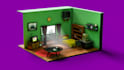 create 3d isometric room designs for websites and games