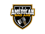 make a premium quality axe throwing logo with 3d mockup