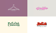 modern business logo design with copyrights