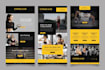 make responsive email template and HTML email template