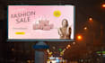 create any kind of billboard, banners, signage, yard sign, street signs