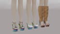 make realistic 3d shoes and footwear for secondlife and render