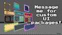 design a pixel art UI kit and icons for your game interface