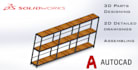 do 3d modeling with 2d drawings and assembling by solidworks