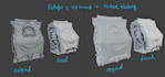 retopo high poly 3d model to low poly, uv unwrap, bake textures, game ready