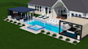 do modern and luxury pool design