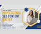 be seo content writer expert and blog writer