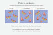 create a cute seamless vector pattern