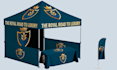 design tent, table cover, flag and canopy tent