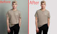 wrinkle remove,remove background,photoshop editing