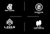 real estate logo with branding kit