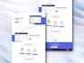 create landing page with HTML, CSS, javascript