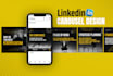design fascinating carousel post, instagram carousel post