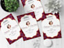 make a wedding invitation card illustration with a couple