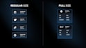 design twitch channel info button panels