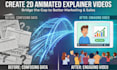create 2d animated explainer video for marketing
