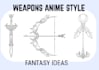 draw your fantasy weapon