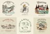 create vintage retro vector illustration