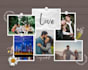 create a stunning photo collage and cinematic slideshow video