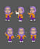 create 2d cute and fun GIF for your social media stickers