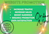 promote website link, crypto link, ecommerce link