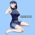 be drawing commission art in anime style