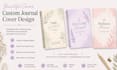 design custom wellness journal ,planners and covers
