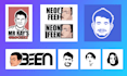 design custom face logo from your photo in high quality