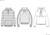 custom fashion flat sketches tailored to your designs