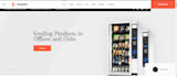 design vending machine website machine website