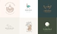 do boho, botanical boho logo design