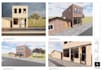 render exterior spaces for houses, cafes, and retail