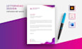 design professional looking letterhead editable ms word template