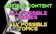 create humanized and seo optimized chatgpt blogs and articles