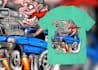 draw monster rat fink for tshirt, poster, and album cover