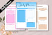do printable planner, daily, monthly, weekly planner and journal