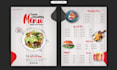 do attractive editable restaurant menu design