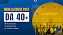 do premium guest post service high quality niche blogging