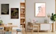 print on demand minimalist boho style wall arts