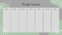 create a custom printable weekly, monthly calendar