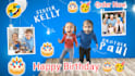 make your happy birthday wishing video with family photos