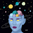create art in a cartoonish abstract and surreal style